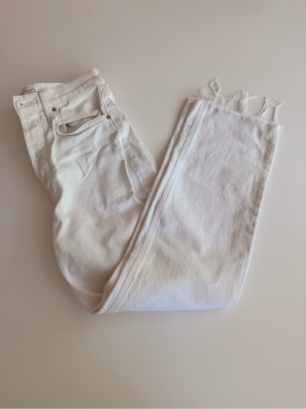 Frank & Eileen High-Rise White Jeans - Picture 4 of 4
